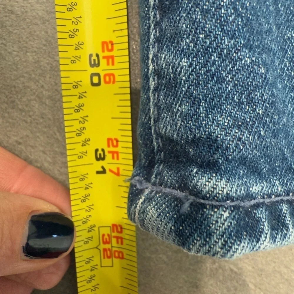 NEW MOTHER twister sneak jean in Local Charm high waisted wide leg NWT size 31 - Picture 10 of 14